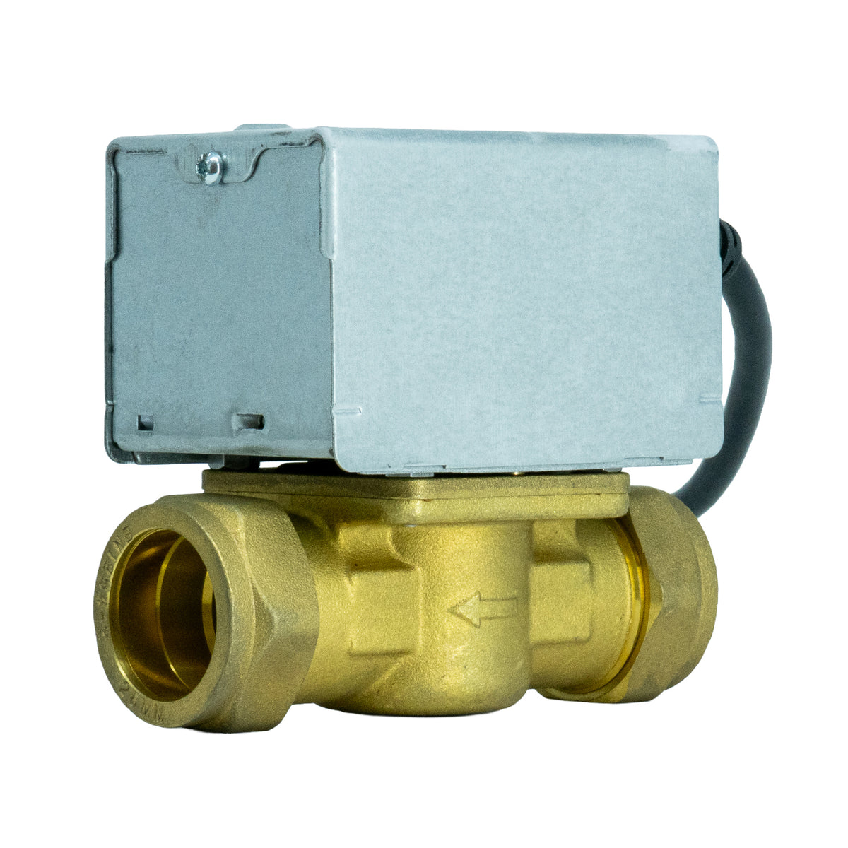 28mm 2 Port Motorised Zone Valve | Spring Return | 230V