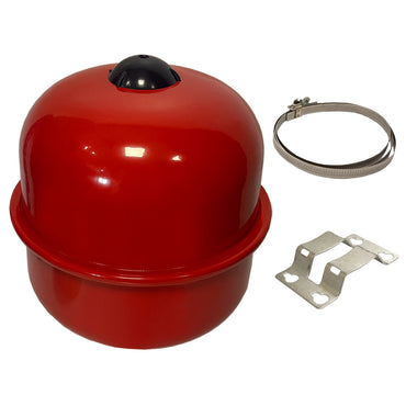 8 Litre Heating Expansion Vessel with Bracket Suitable Replacement for Zilmet, Eres, Flamco, Varem