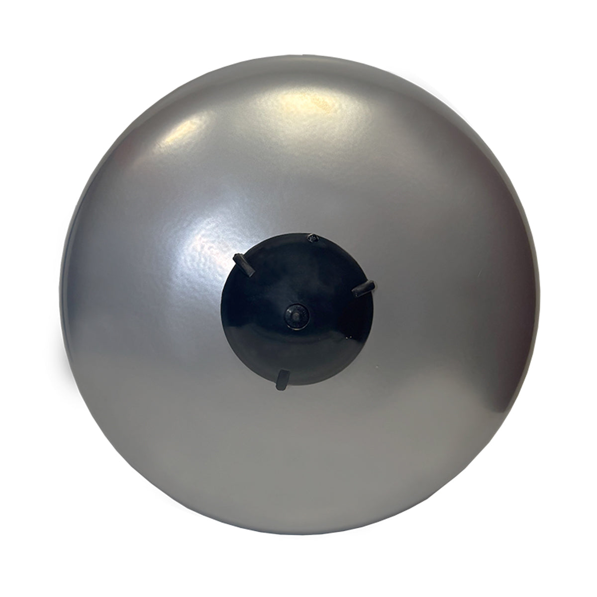 Top View of 8 Litre Grey Potable Expansion Vessel/ Tank with White Background
