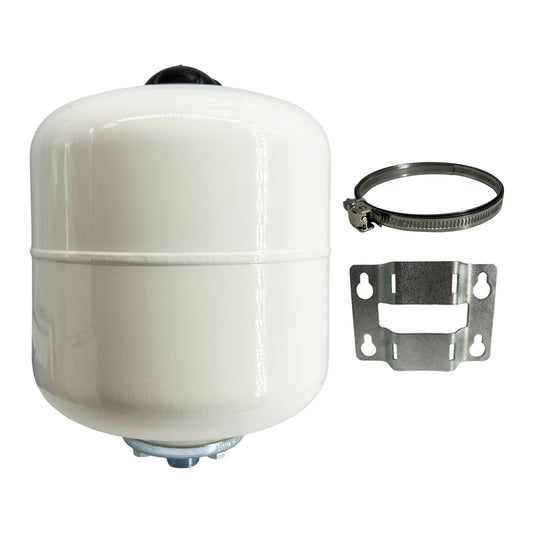 8 Litre Potable Expansion Vessel with Bracket Suitable Replacement for Zilmet, Aquasystem, Varem & Flamco