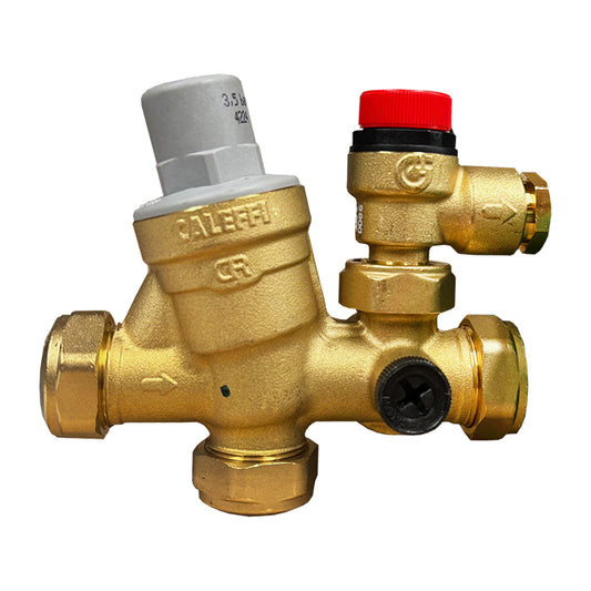 Caleffi 3.5/6 Bar 22mm Multibloc Inlet Control Group