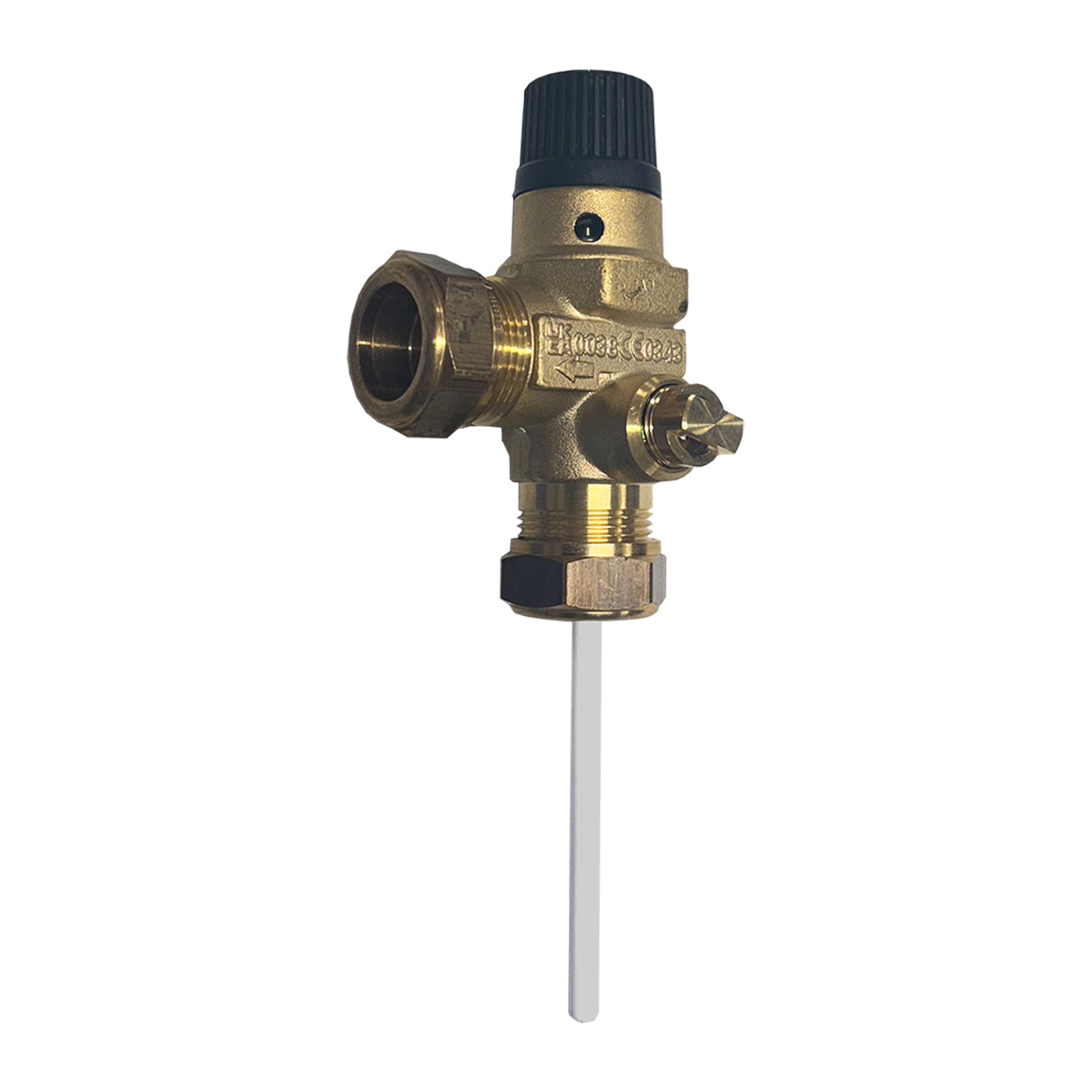 Flamco 3.5 Bar 22mm Pressure & Temperature Relief Valve 27135