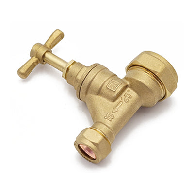 VSP Brass Stopcock P25mm x 15mm