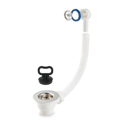 Waste Kit with Finger Plug for Lexin & Linear Sinks