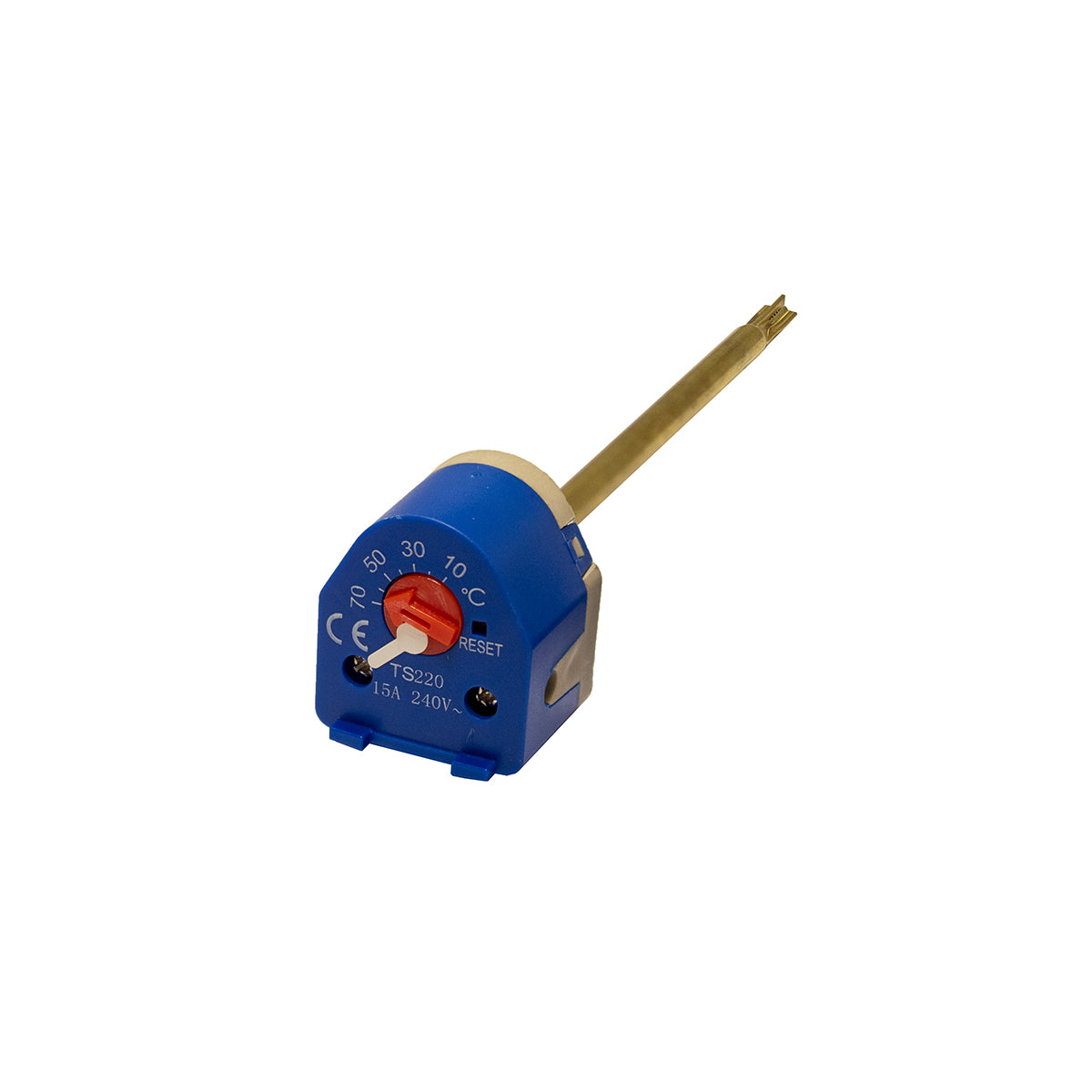 Duratherm 7" Dual Safety Rod Thermostat for Immersion Heaters 49020307