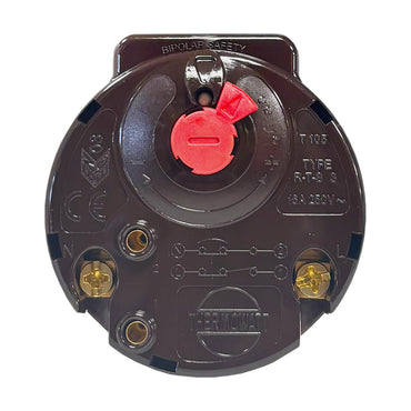 Front view of RTS-3 11" Rod Thermostat Suitable Alternative to TSR & TSE on White Background
