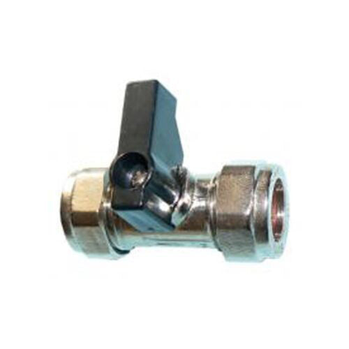 15mm Chrome Plated Brass Isolating Valve 104618