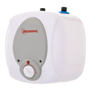 White water heater with Redring branding on a white background