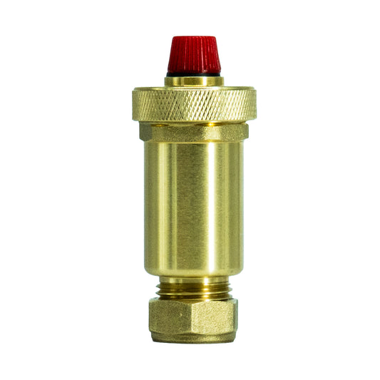 1/2" Automatic Air Vent with Check Valve | Sealed Heating Systems