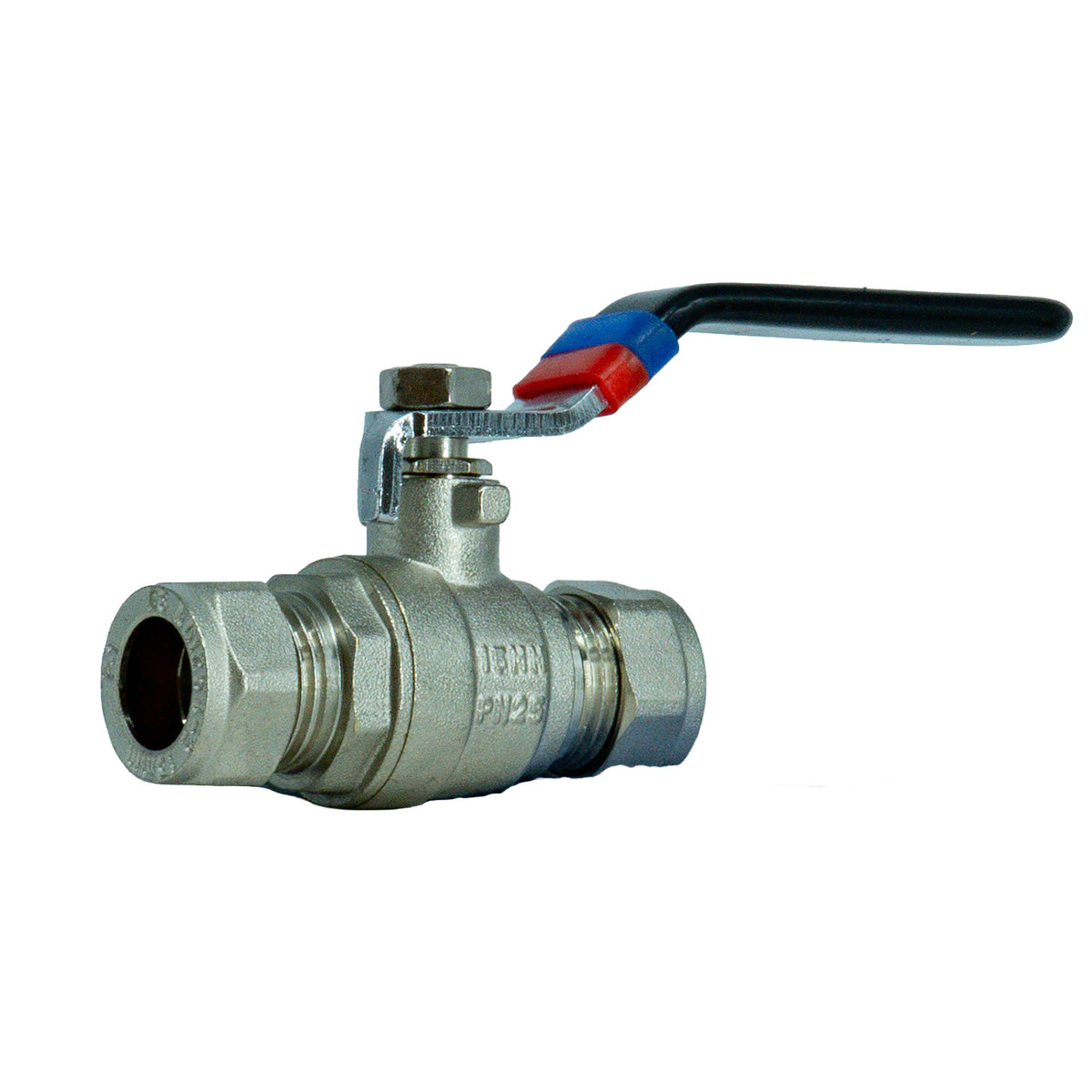 15mm Full Bore Lever Ball Valve | Compression | WRAS Approved
