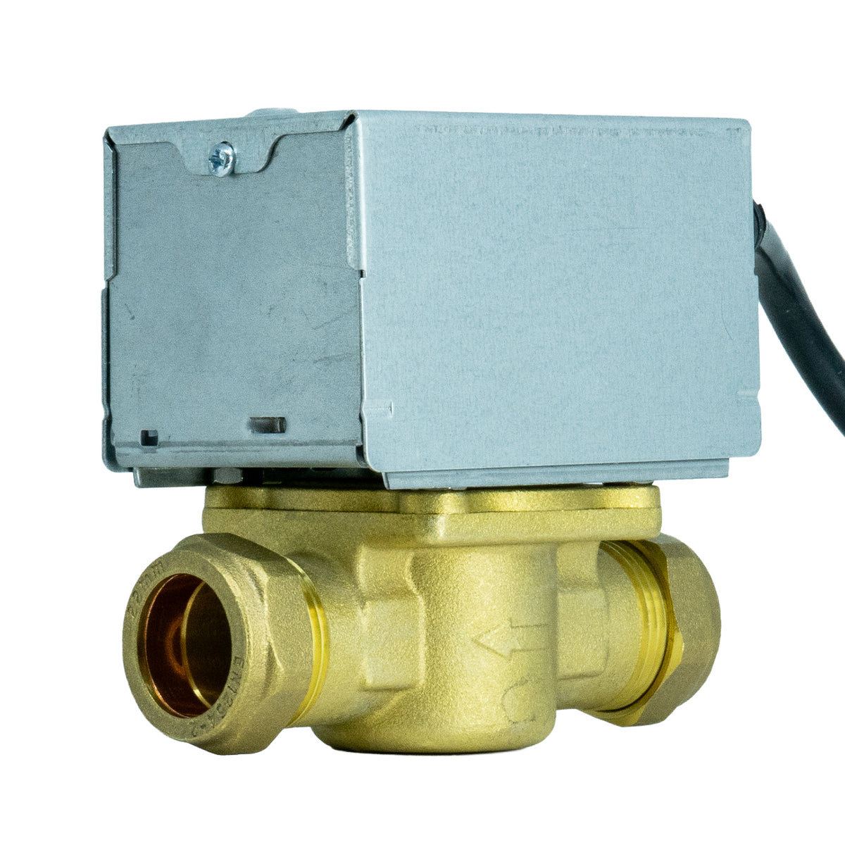 22mm 2 Port Motorised Zone Valve | Spring Return | 230V