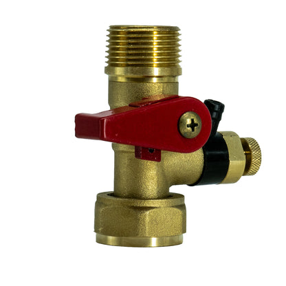 Expansion Vessel Service Valve for Safe Group Installations