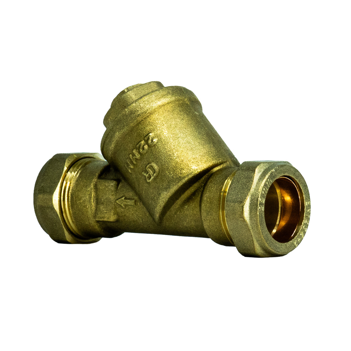 22mm Y-Strainer for Plumbing and Heating Systems