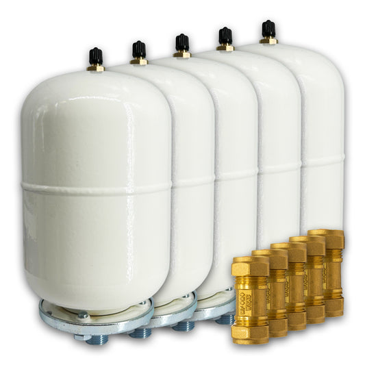 Ariston Kit A Alternative: 2 Litre Expansion Vessel & Non-Return Valve, Pack of 5
