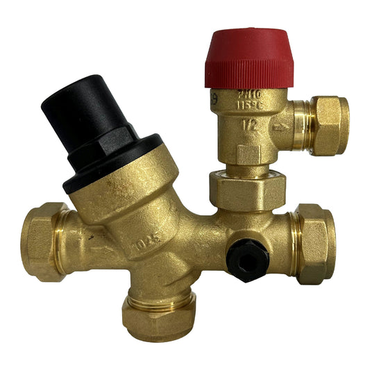3/6 Bar 22mm Inlet Loose Nut Multibloc Valve