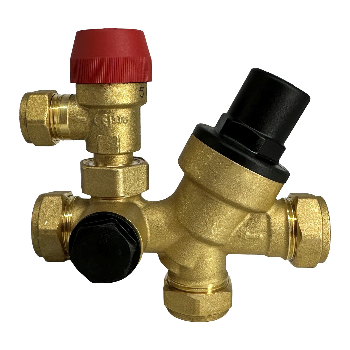 3/6 Bar 22mm Inlet Loose Nut Multibloc Valve