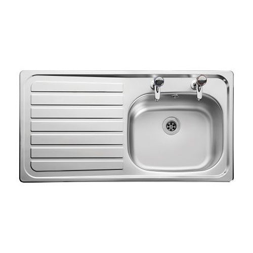 Lexin SBSD 950x508mm Left Hand Sink - No Waste