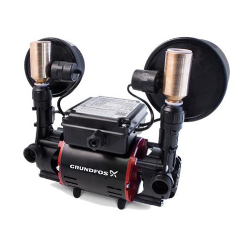 Grundfos STR2 2.0CN Twin Impeller Shower Pump