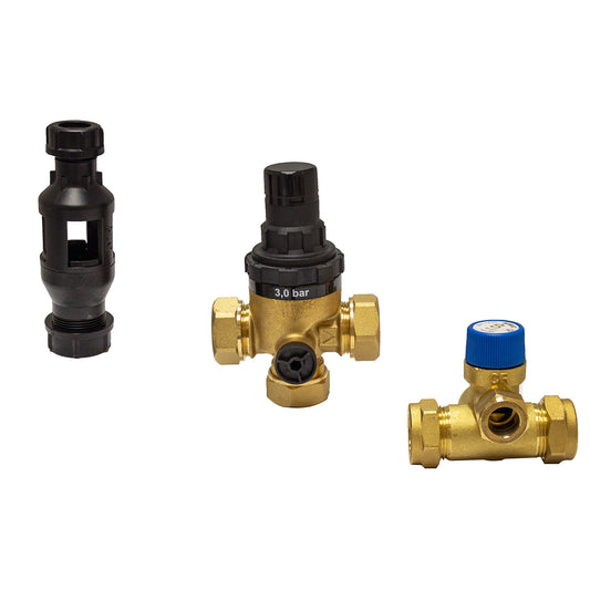 Heatrae Sadia 3/8 Bar 22mm Megaflo Cold Water Multibloc Combination Valve 95605817