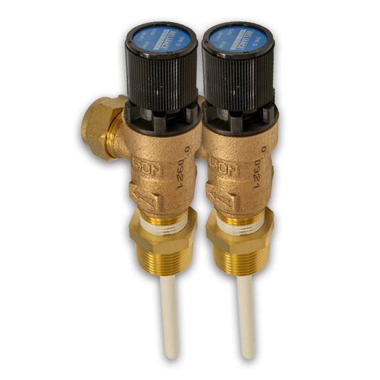 Heatrae Sadia TPR22 95605810 Alternative 10 Bar 3/4" P&T Relief Valves, Pack of 2