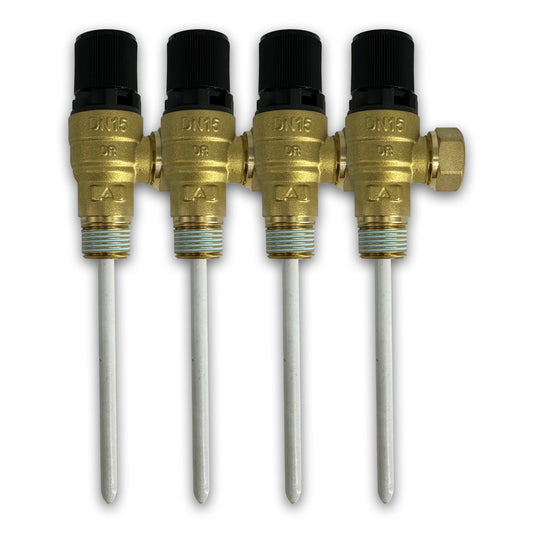 Reliance CPT15 PTEM540005 10 Bar Pressure & Temperature Relief Valves, Pack of 4
