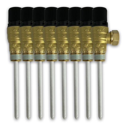 Reliance CPT15 PTEM540005 10 Bar Pressure & Temperature Relief Valves, Pack of 8