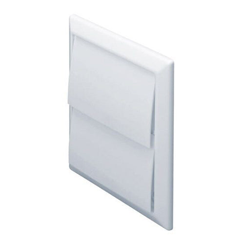 Manrose 100mm White Outlet with Gravity Flap R41011