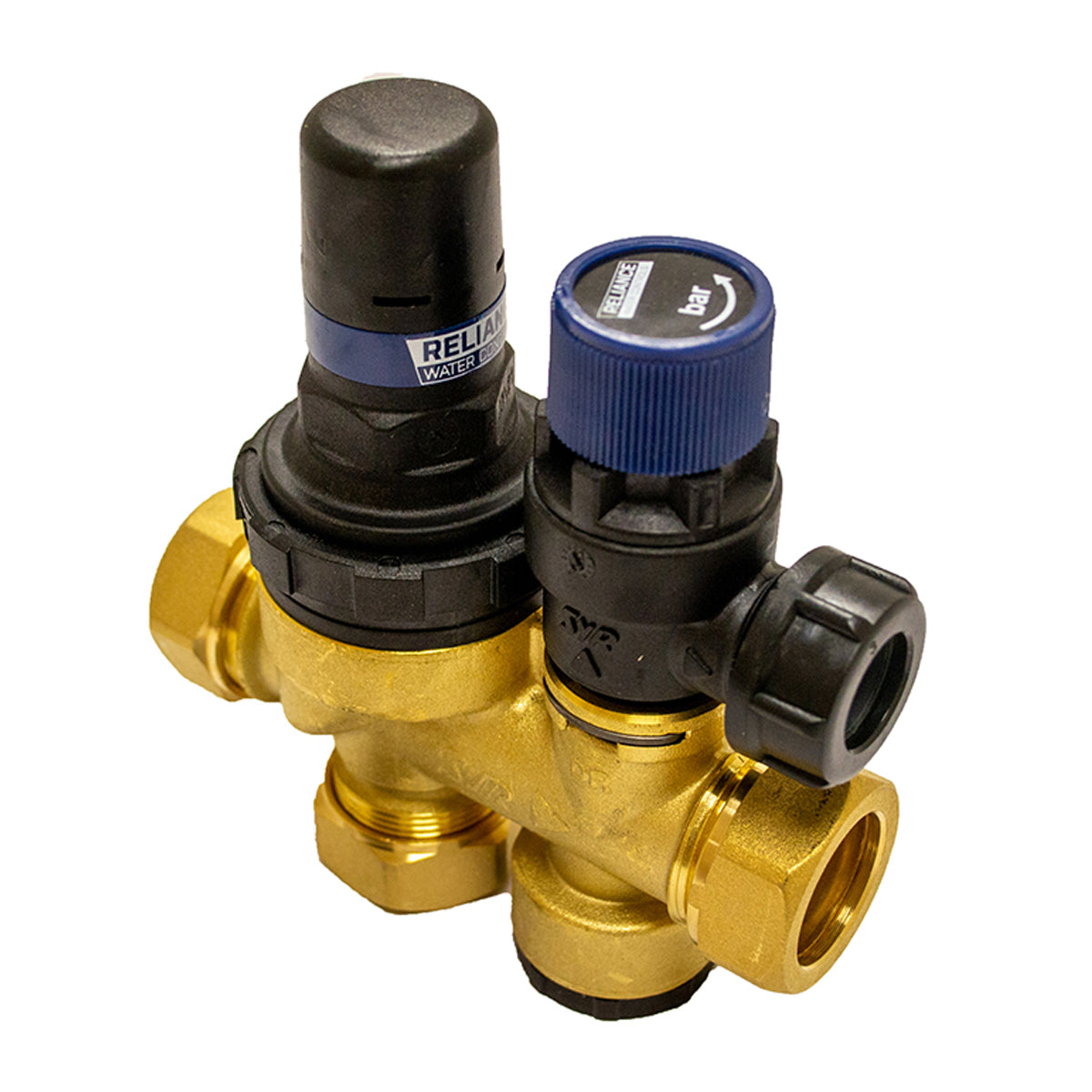 Reliance 22mm Multibloc Control Valve CWIC355035 on a white background